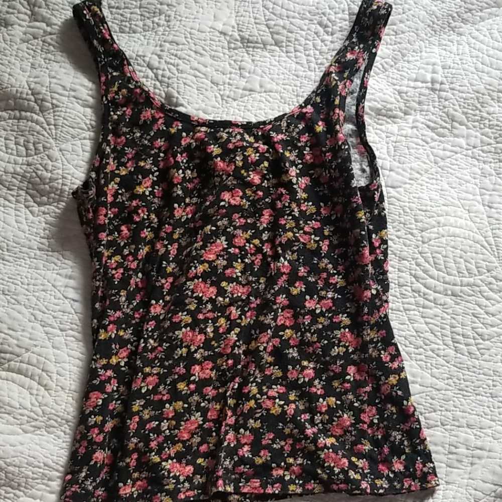 Floral tank top